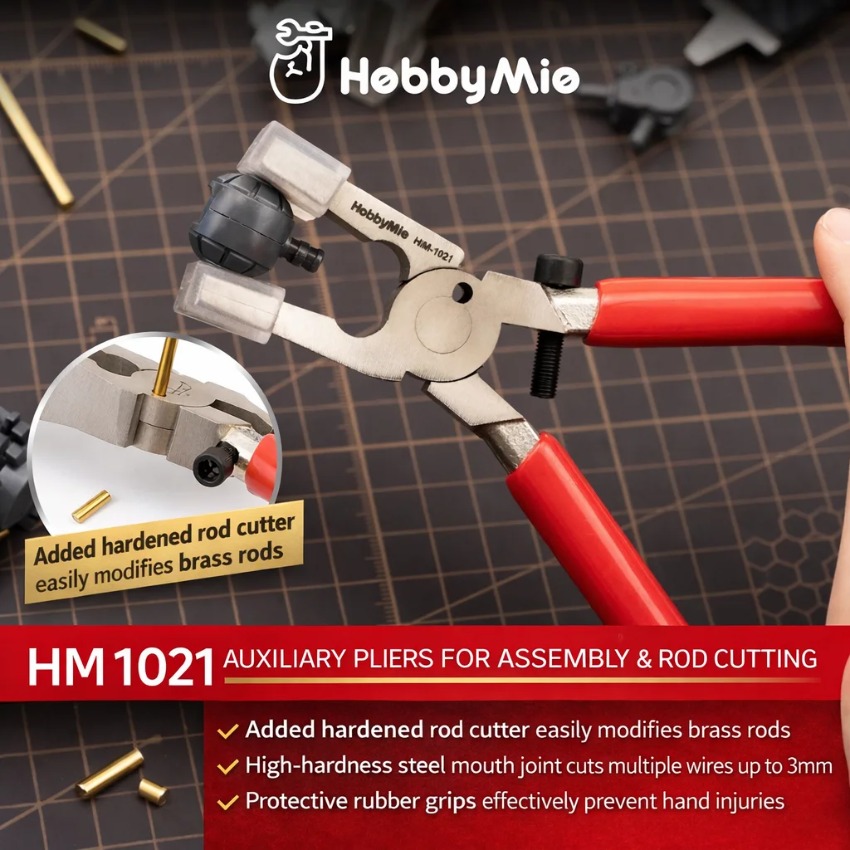 Model Kit Clipper - Hobby Mio Auxiliary Pliers & Rod