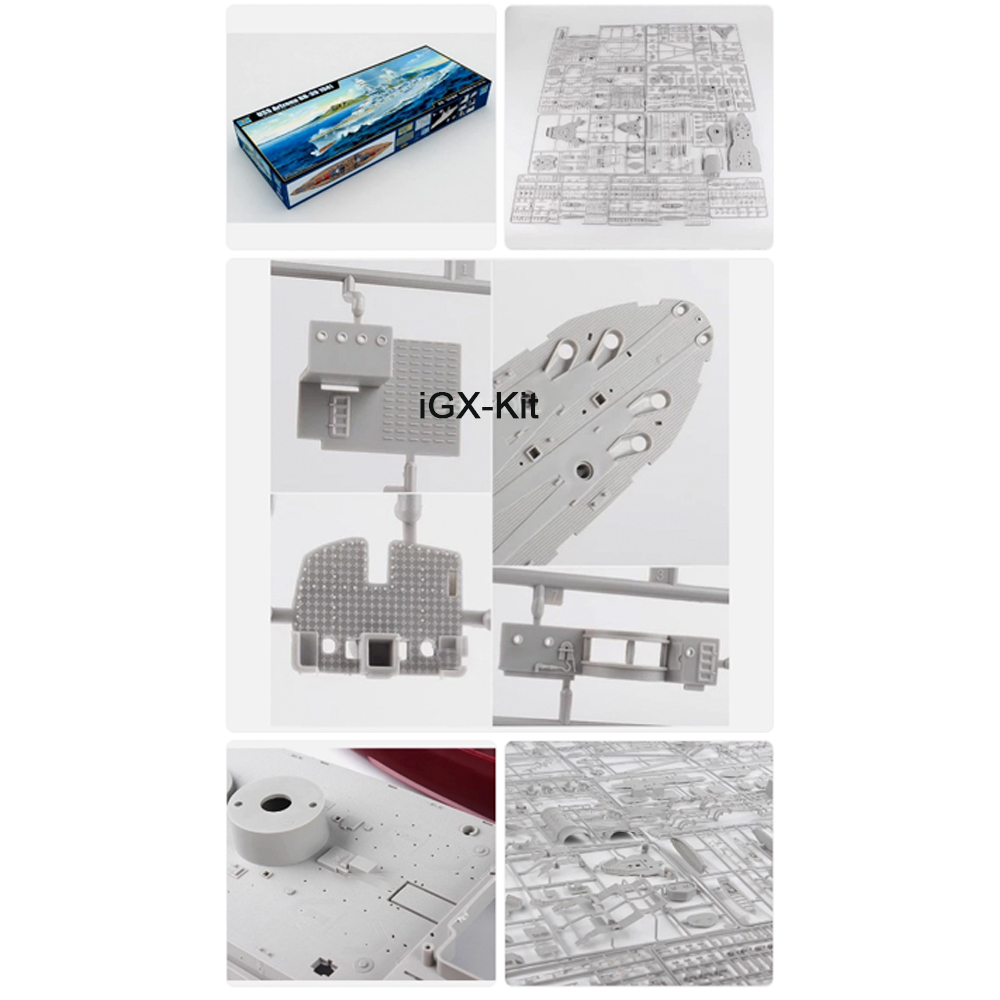 Model Kit Uss Arizona - Trumpeter 03701 1/200 Scale USS Arizona