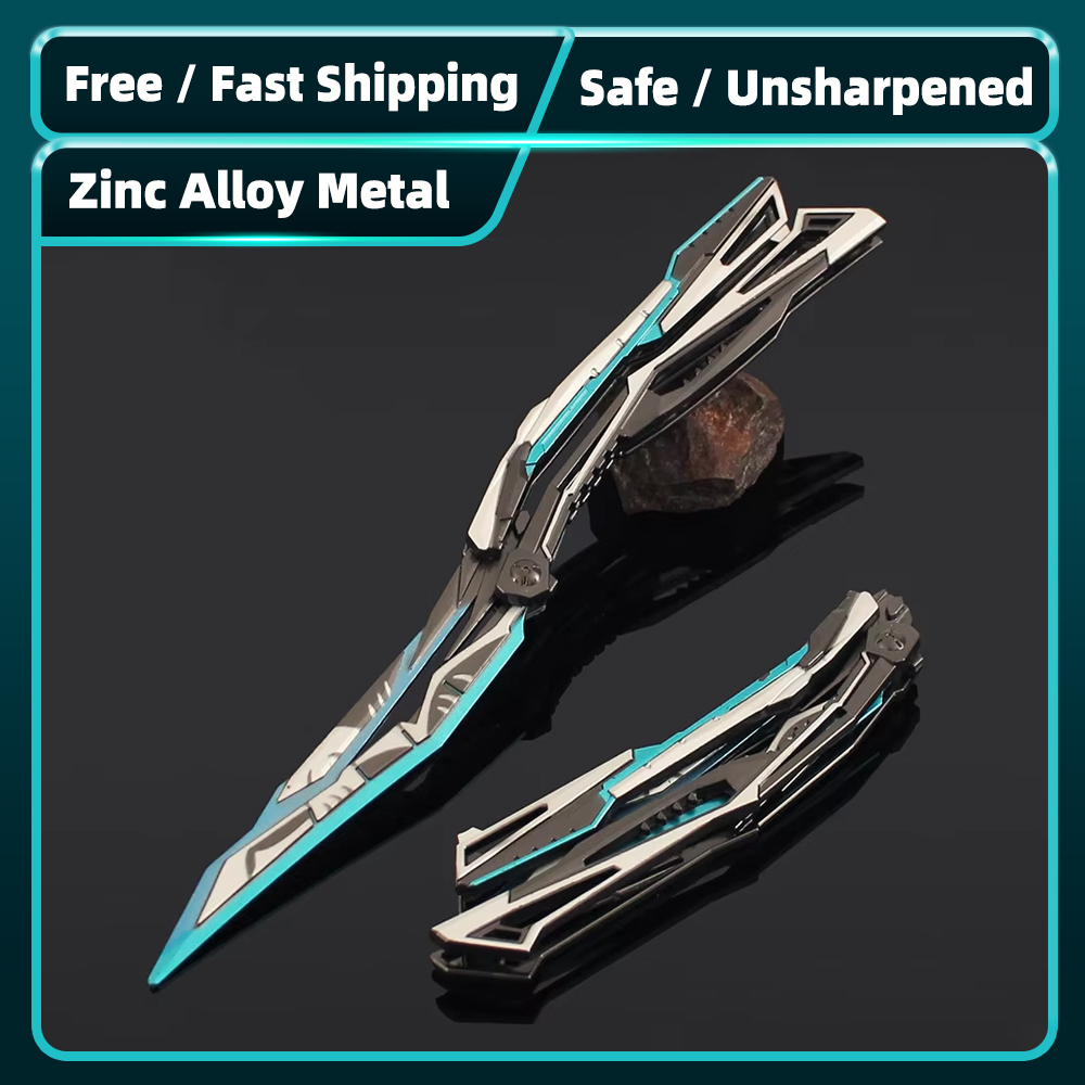 Hobby Knife Blade - Folding Butterfly Knife Trainer Model Toy