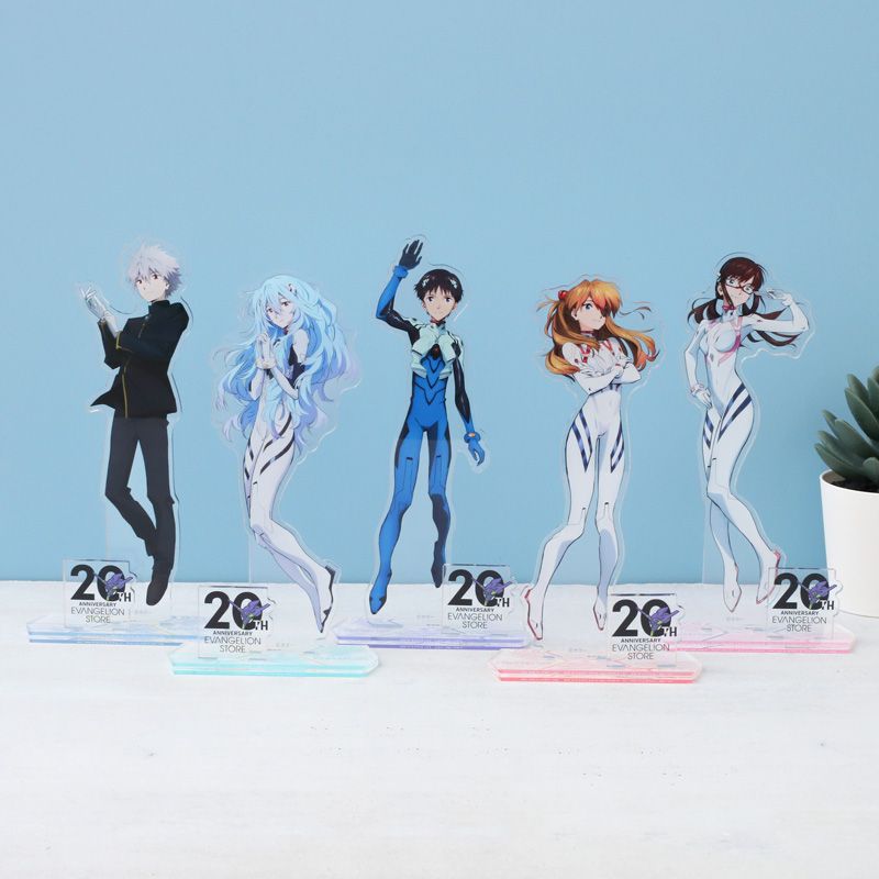 Model Kit Aoshima - 5Pcs Neon Genesis Evangelion EVA Acrylic