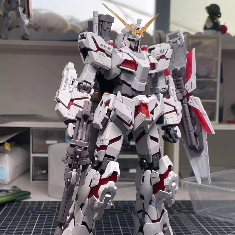 Model Kit Gundam Hg - In Stock Hg 1/144 Rx-0 Unicorn