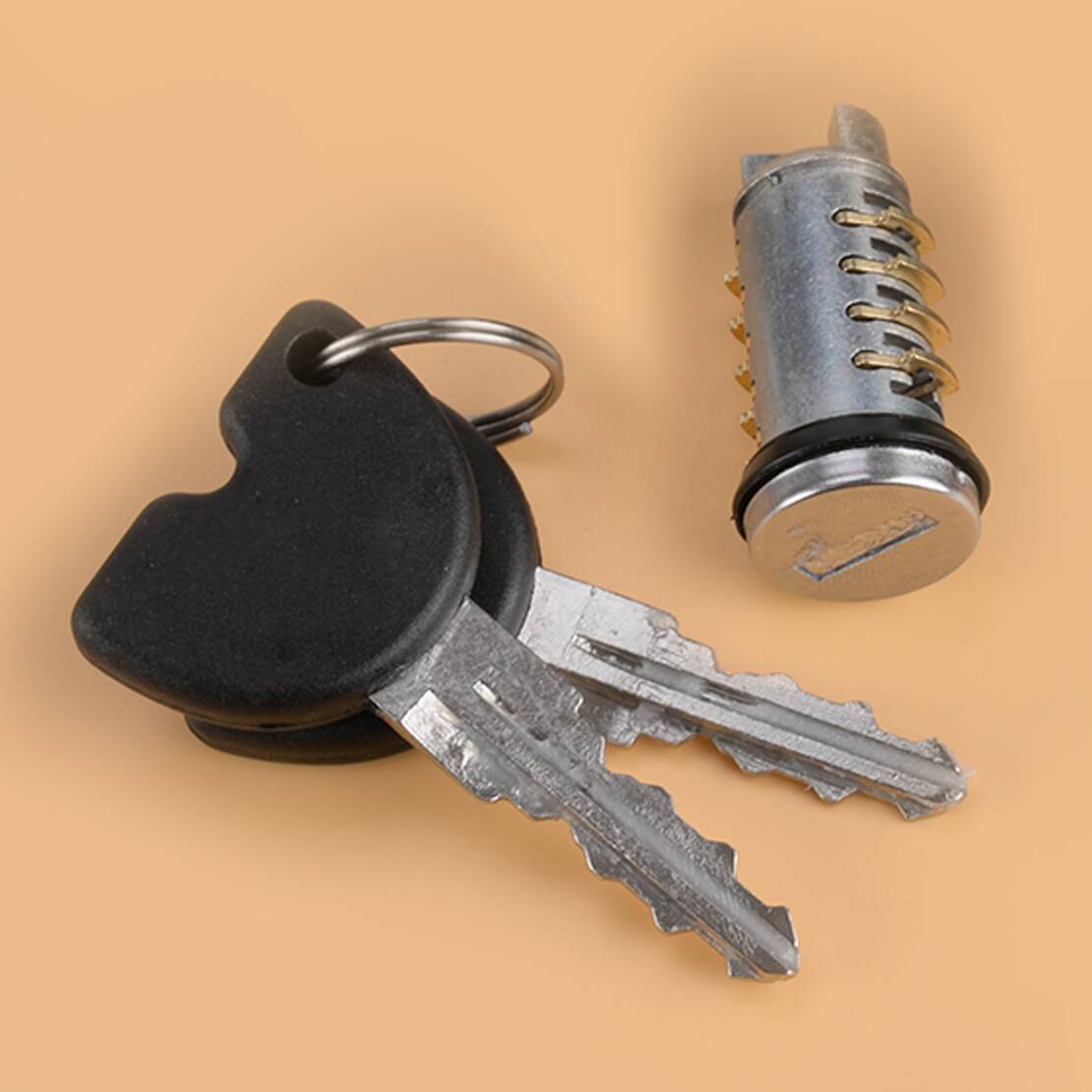 Model Kit Vespa - Ignition Lock Cylinder with Key Module