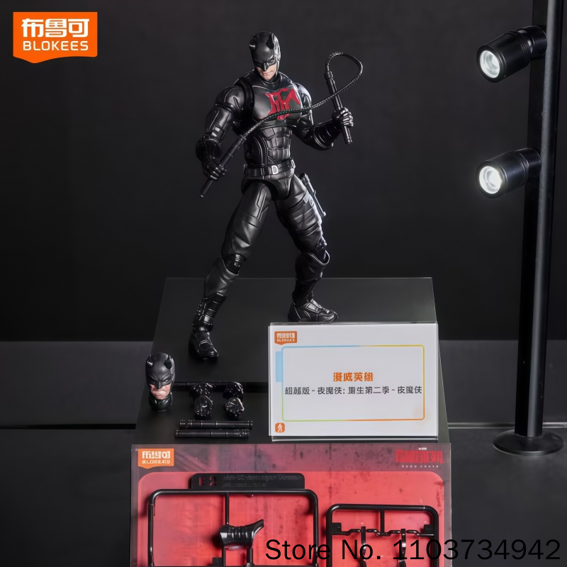 Model Kit Spiderman - Blokees Daredevil Anti-Venom Spider-Man Action Figure