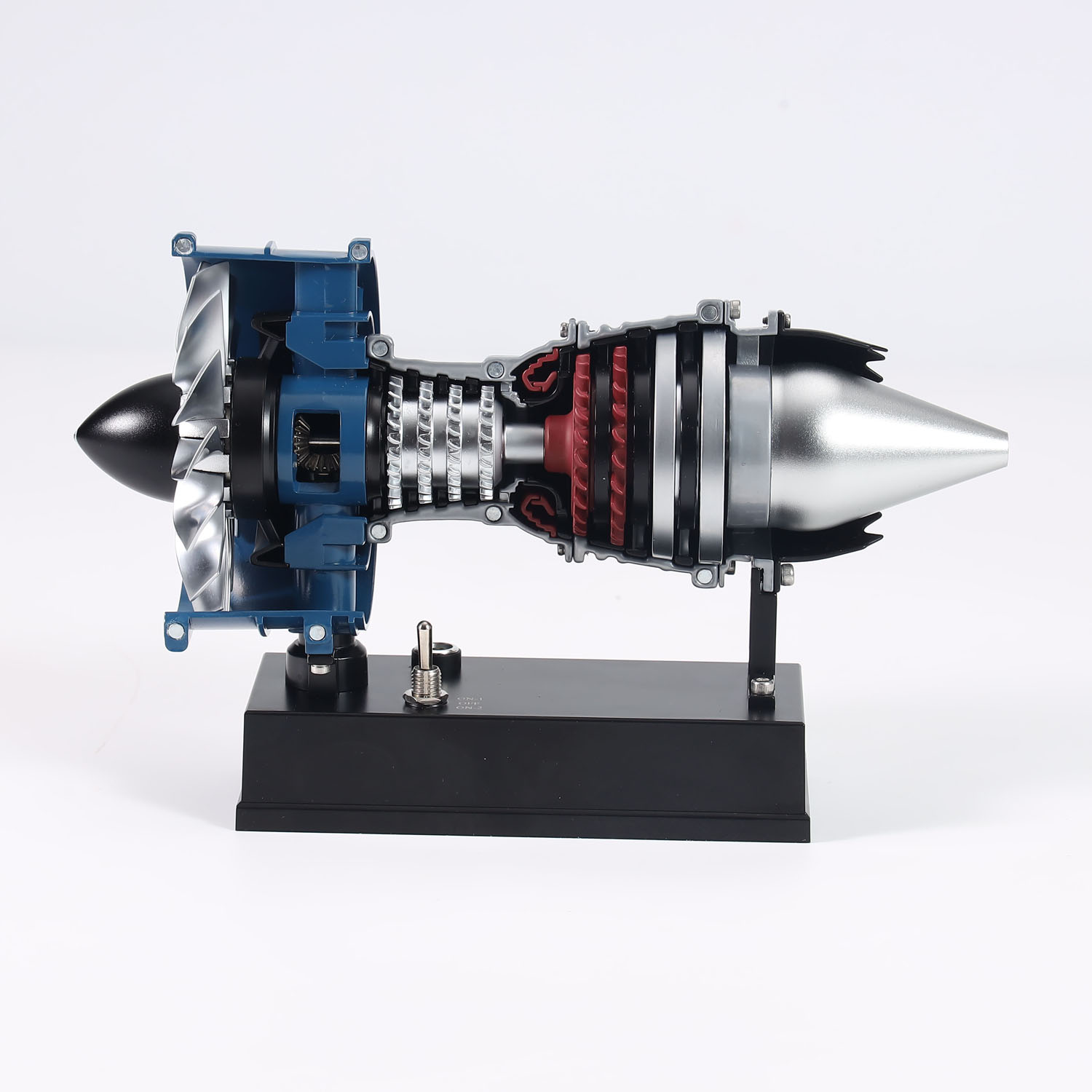 Model Kit Motor Nuclear - DM122 TECHING Mini Metal Aero Turbofan