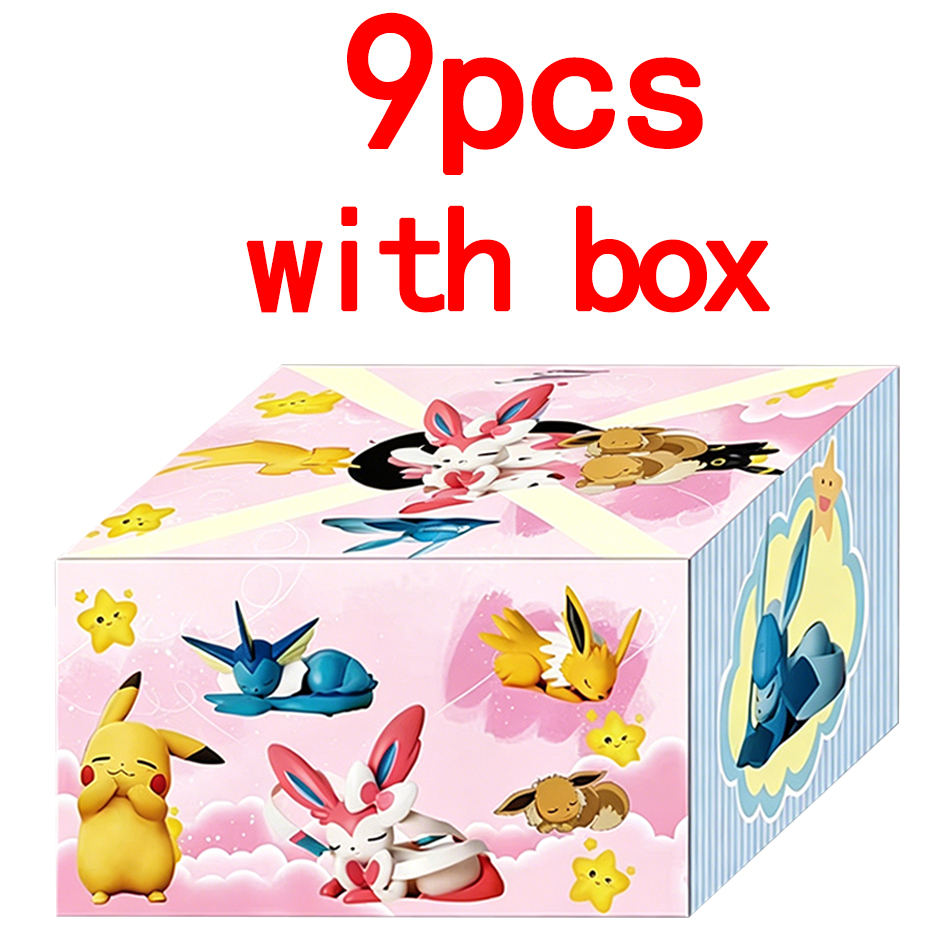 Anime Pokémon Eevee blind box  - Model Kit Eevee ulasan dan harga