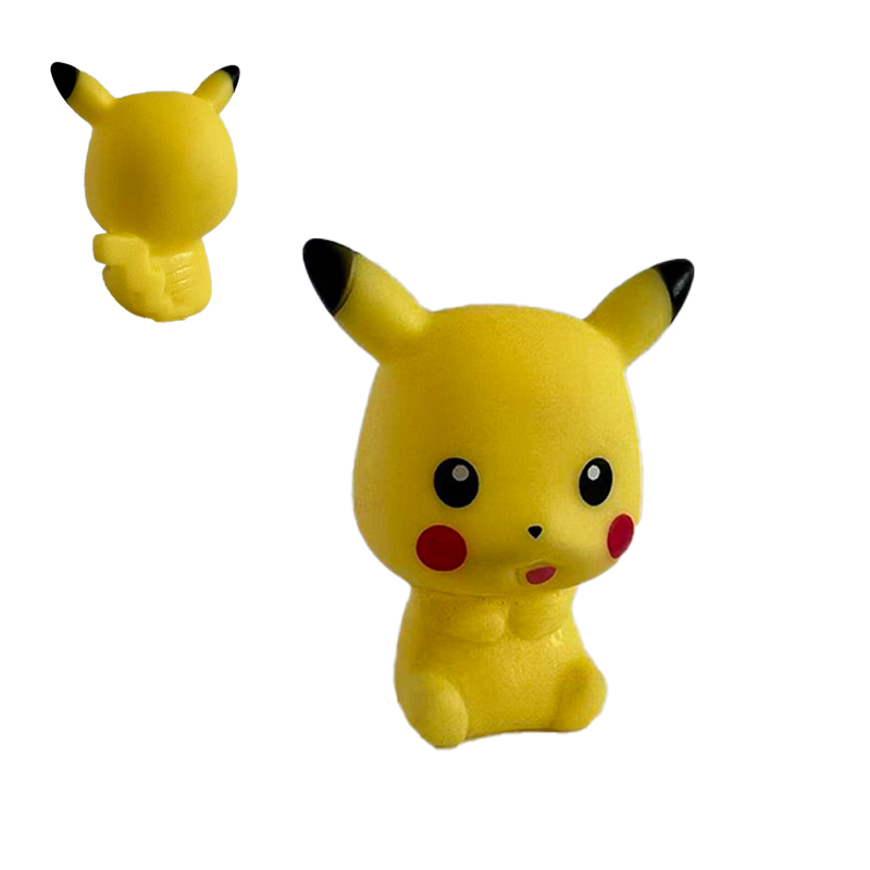 6Pcs Pokemon Bath Toys Pikachu - Model Kit Eevee ulasan dan harga