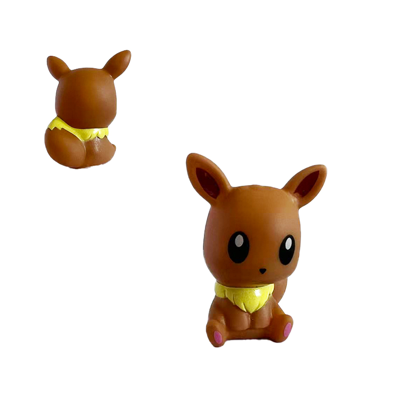 6Pcs Pokemon Bath Toys Pikachu - Model Kit Eevee ulasan dan harga