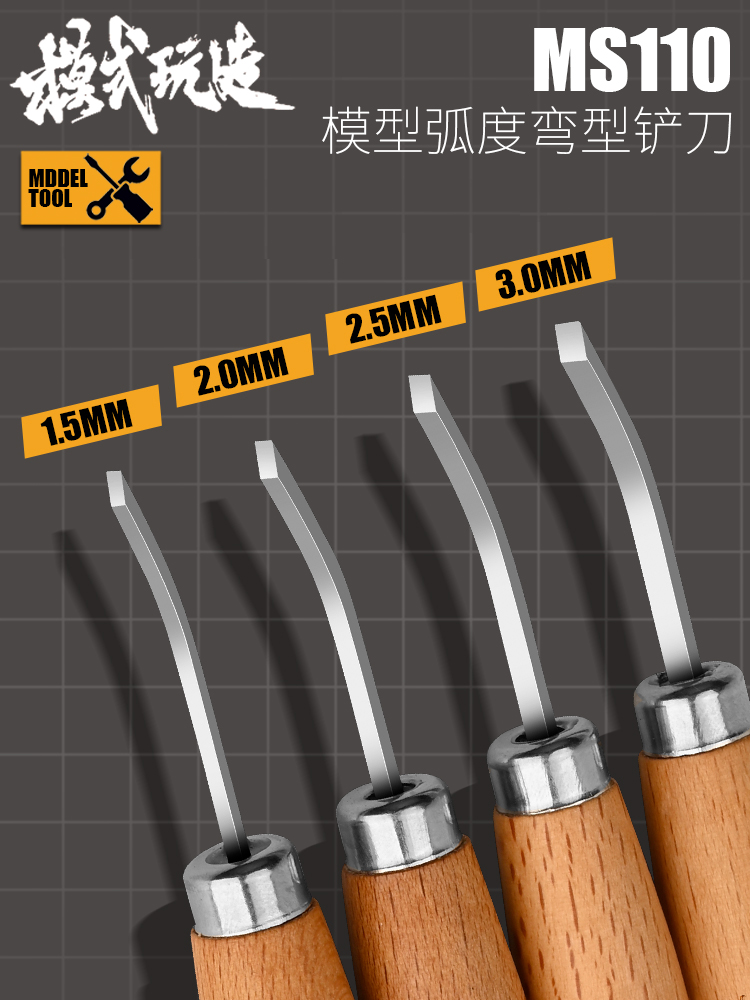 MSWZ Radian Flat Blade Knife C - Hobby Knife Blade ulasan dan harga