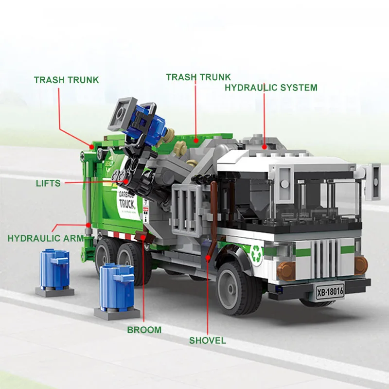 Awesome City Town Sanitation G - Model Kit Vespa ulasan dan harga