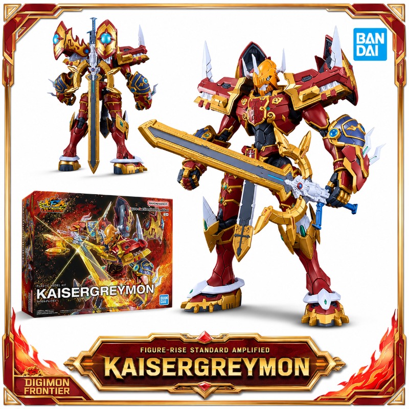 Bandai Figure-rise Standard Am - Model Kit Kaisergreymon ulasan dan harga