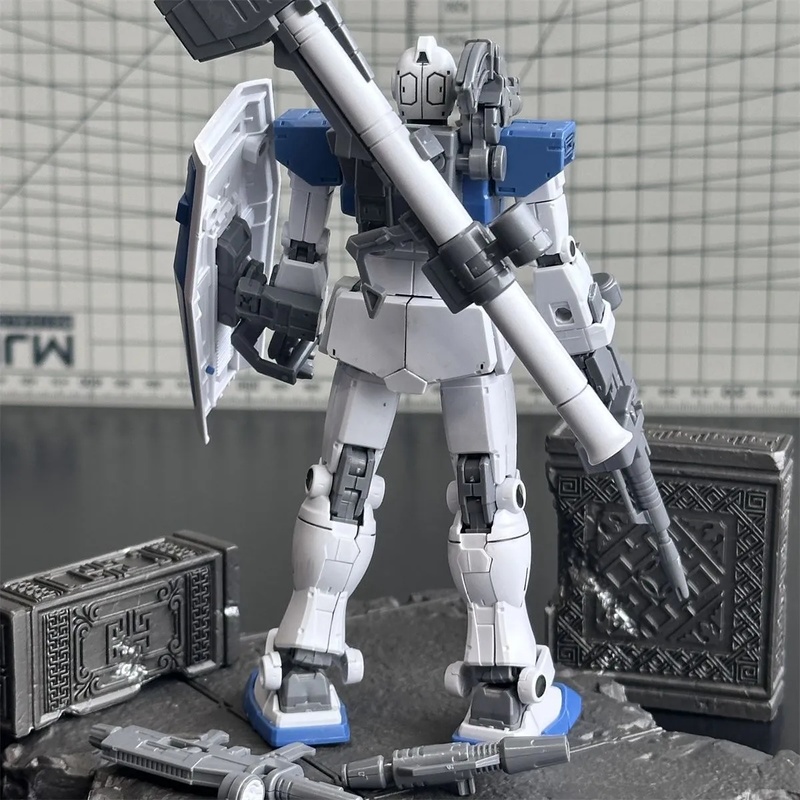 HG GTO 1/144 GM White Dog Team - Model Kit Gundam Hg ulasan dan harga