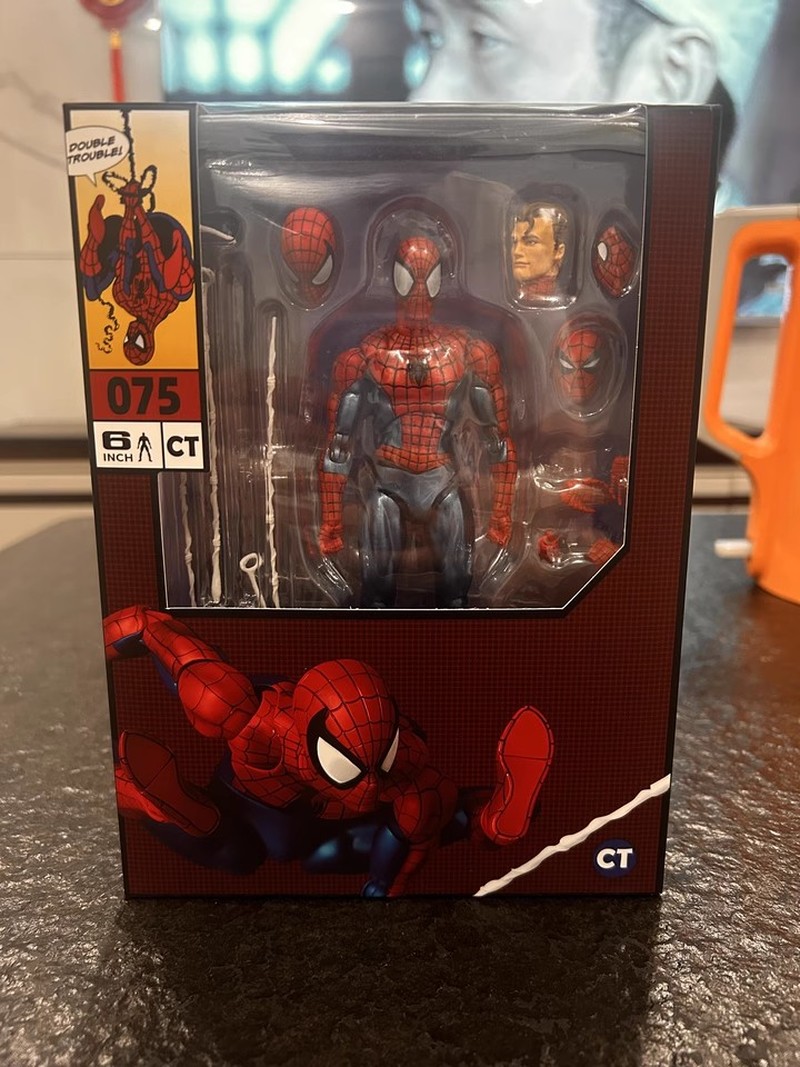 CT Toys Mafex 075 Spiderman Ac - Model Kit Spiderman ulasan dan harga