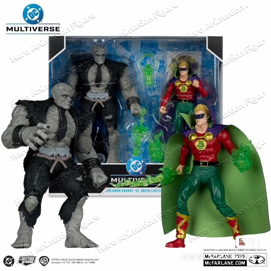 In Stock Mcfarlane Toys DC Mul - Model Kit Vs Action Figure ulasan dan harga