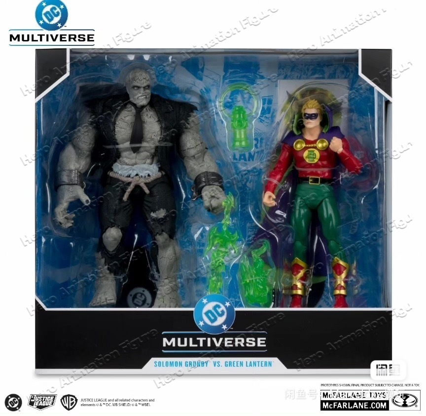 In Stock Mcfarlane Toys DC Mul - Model Kit Vs Action Figure ulasan dan harga