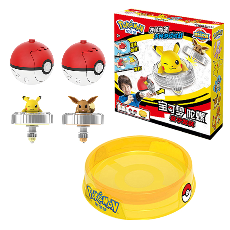 Pokemon Ball Battle Gyro Spinn - Model Kit Eevee ulasan dan harga