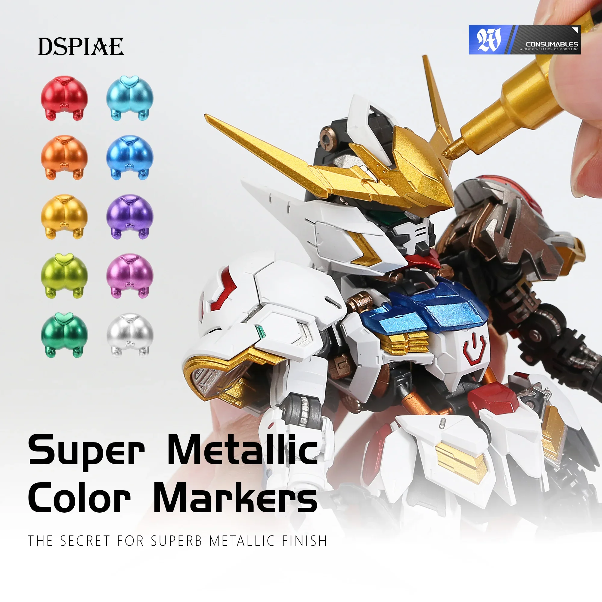 【2026 New】DSPIAE MKA 12 Colors - Model Kit Markers ulasan dan harga