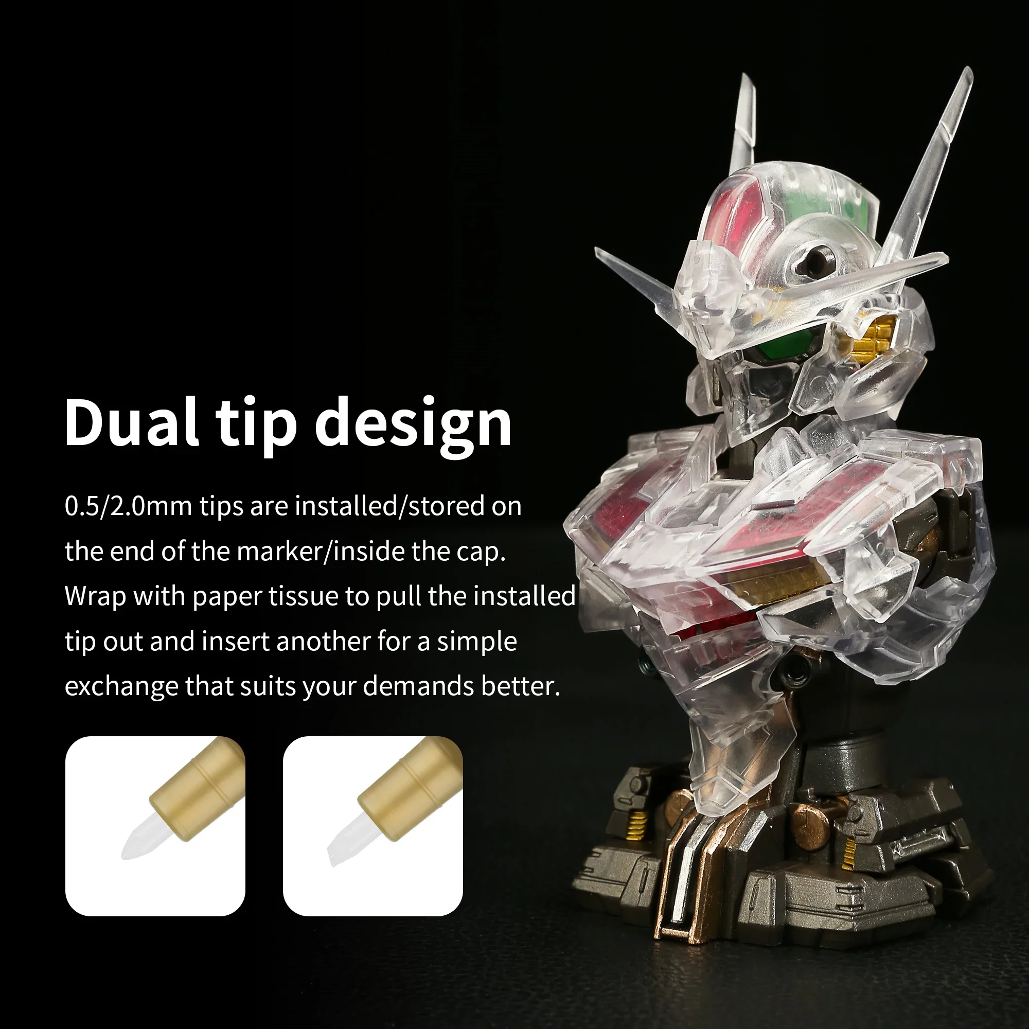 【2026 New】DSPIAE MKA 12 Colors - Model Kit Markers ulasan dan harga
