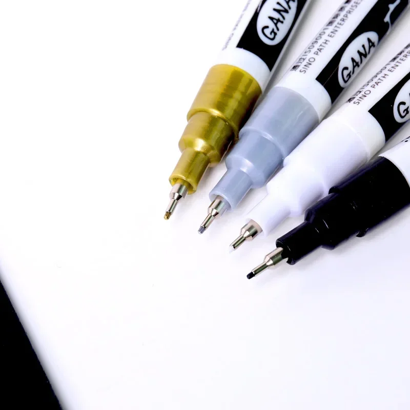 4Pcs/set Oil Based White Black - Model Kit Markers ulasan dan harga
