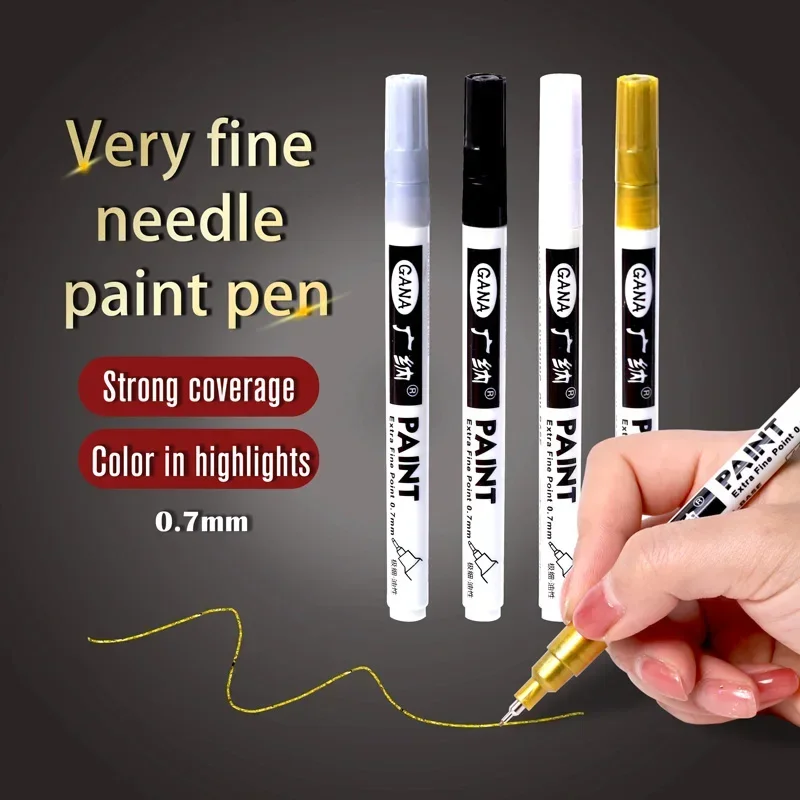 4Pcs/set Oil Based White Black - Model Kit Markers ulasan dan harga