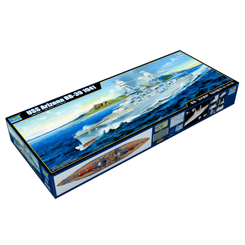 Trumpeter 03701 1/200 Scale US - Model Kit Uss Arizona ulasan dan harga