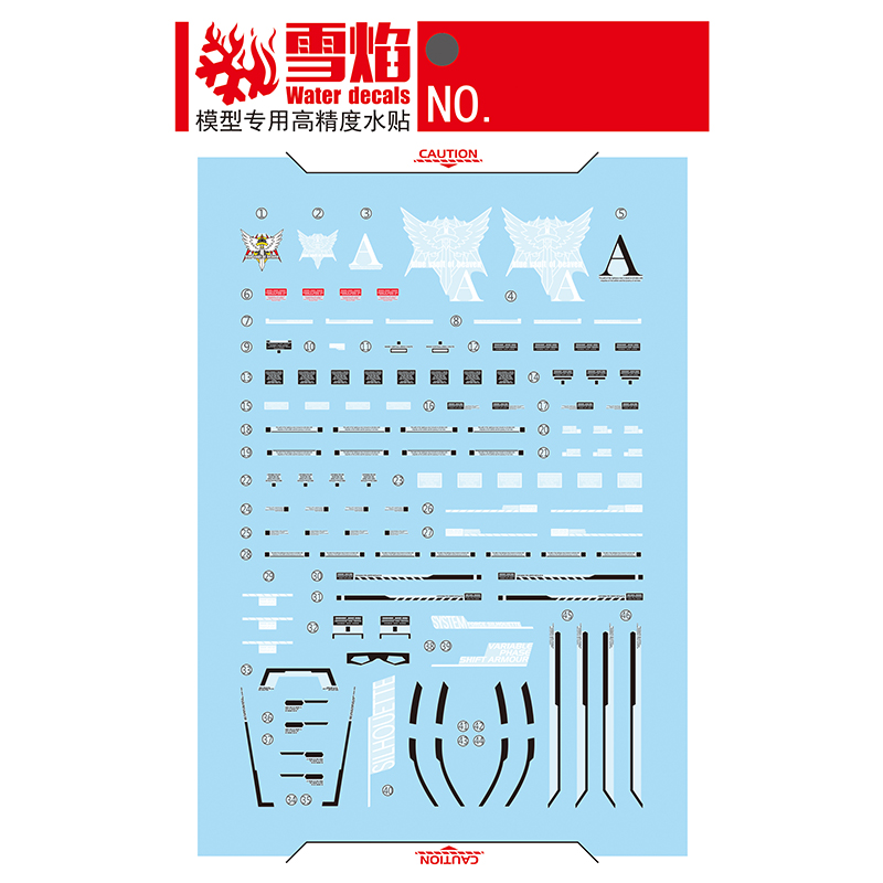 Model Decals Water Slide Decal - Model Kit Decals ulasan dan harga
