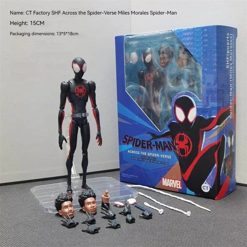 Shf Anime Spider-man Figuarts  - Model Kit Spiderman ulasan dan harga