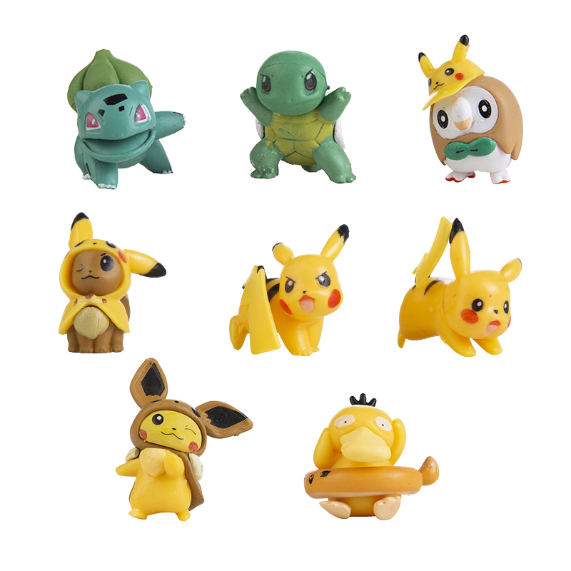 New 3-8CM Pokemon Hot Cartoons - Model Kit Eevee ulasan dan harga