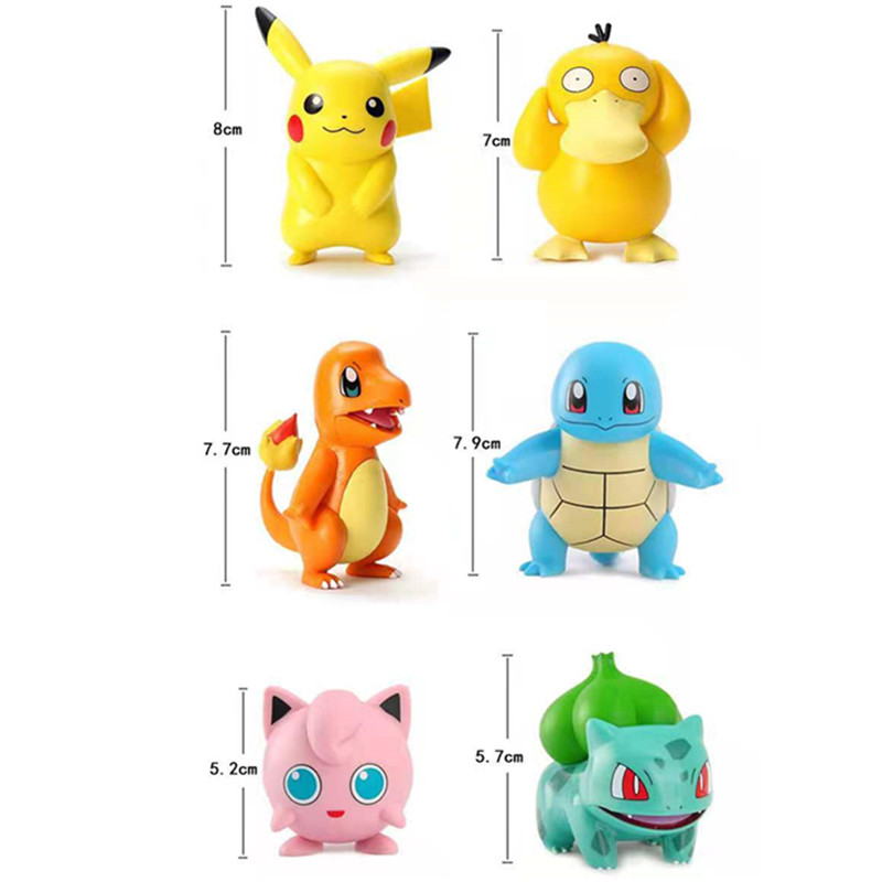 New 3-8CM Pokemon Hot Cartoons - Model Kit Eevee ulasan dan harga