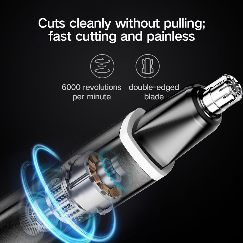 LED Nasal Hair Trimmer New Mod - Model Kit Clipper ulasan dan harga