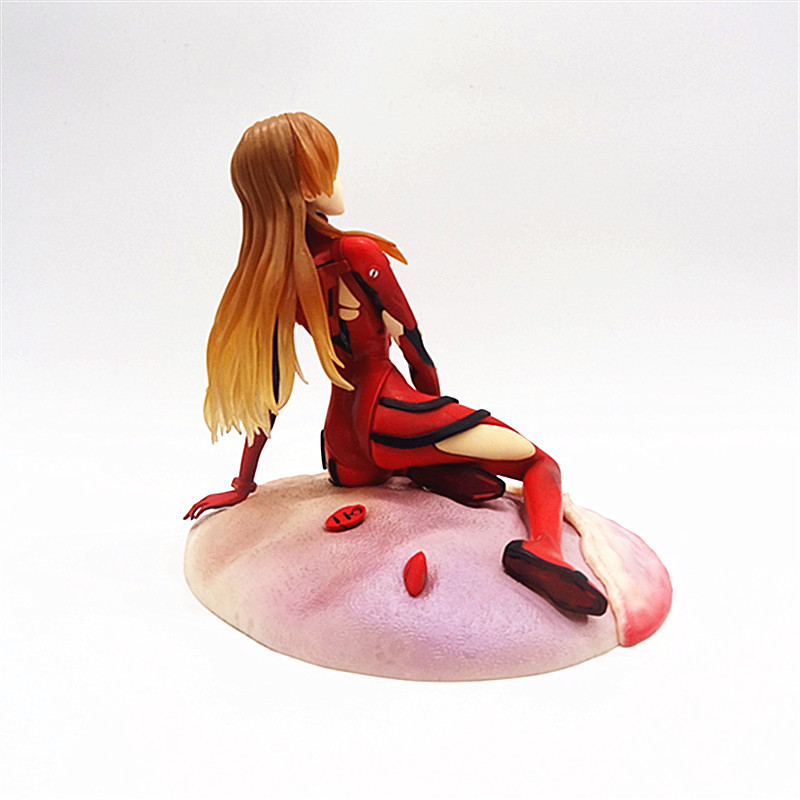 17cm Anime Eva Asuka Q version - Model Kit Aoshima ulasan dan harga