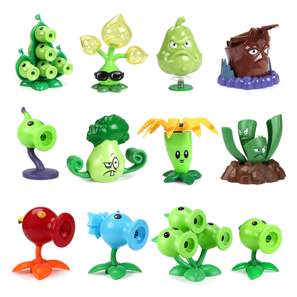 Original PLANTS VS ZOMBIES PVZ - Model Kit Vs Action Figure ulasan dan harga