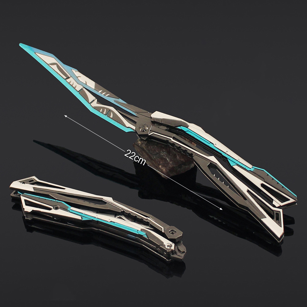 Folding Butterfly Knife Traine - Hobby Knife Blade ulasan dan harga