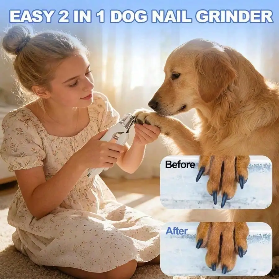 New model 2-In-1 Dog Nail Clip - Model Kit Clipper ulasan dan harga