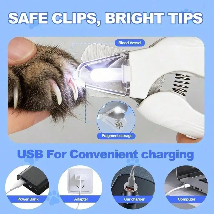 New model 2-In-1 Dog Nail Clip - Model Kit Clipper ulasan dan harga