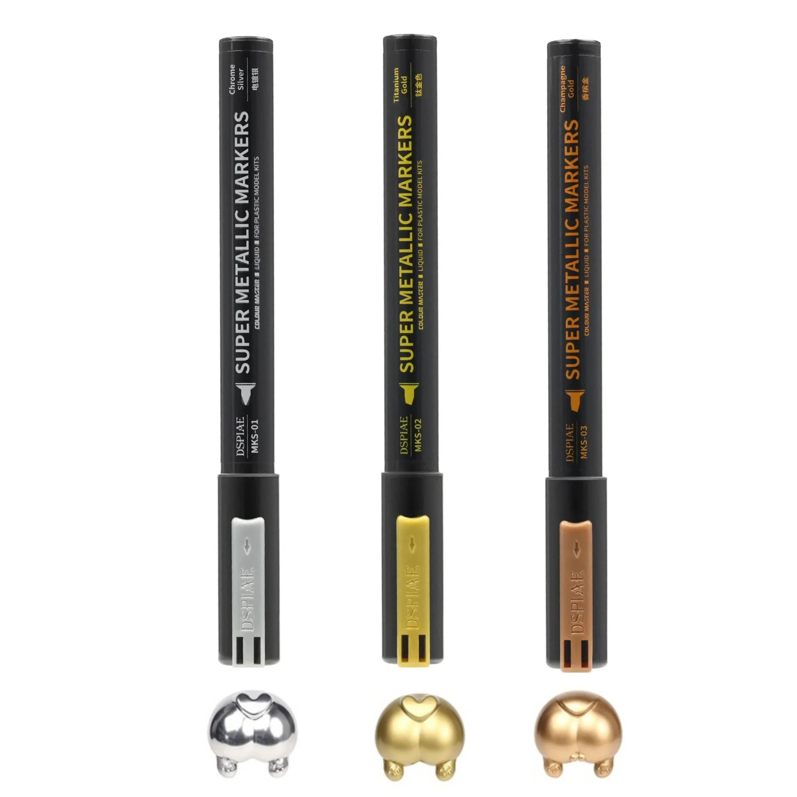 DSPIAE MKS Super Metallic Colo - Model Kit Markers ulasan dan harga