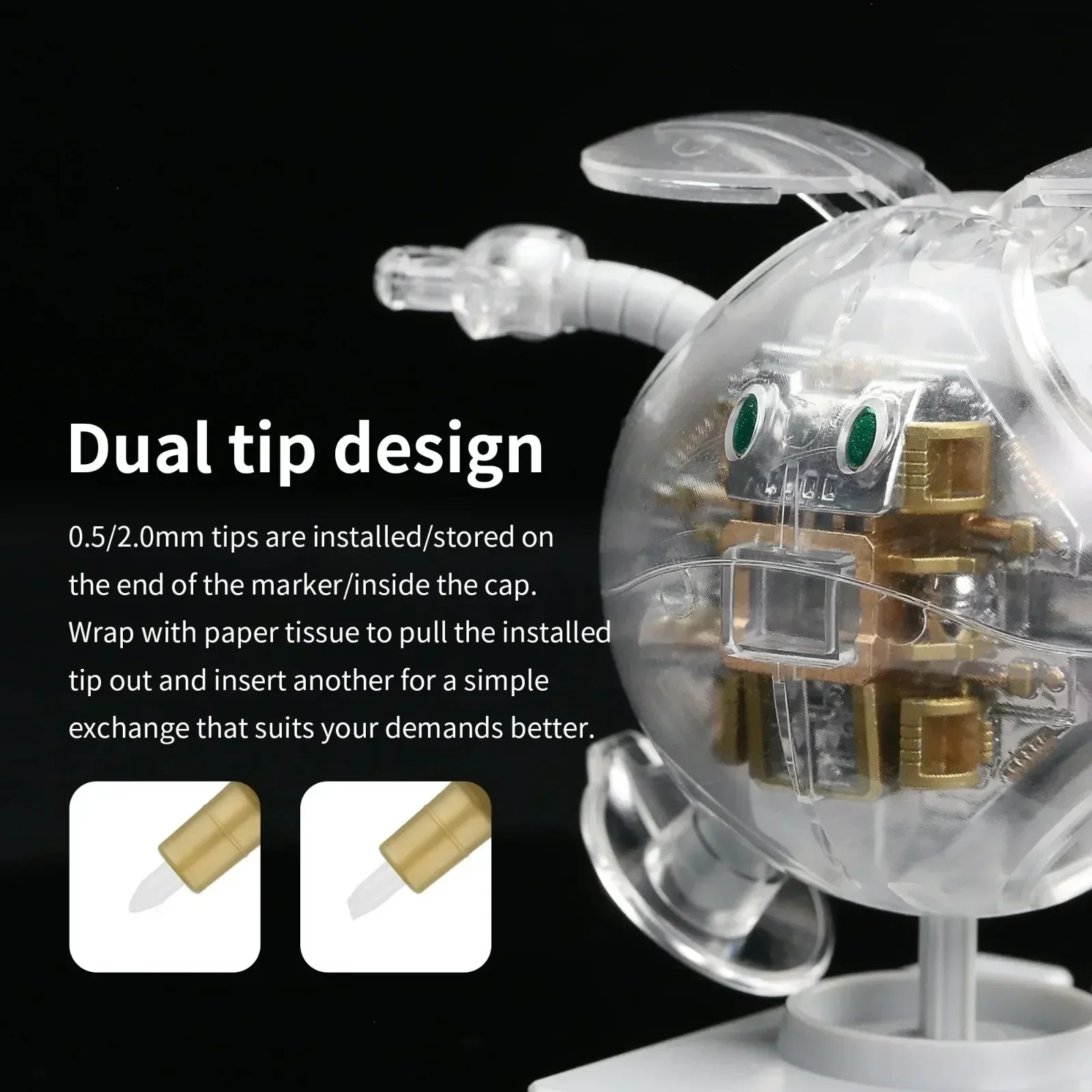 DSPIAE MKS Super Metallic Colo - Model Kit Markers ulasan dan harga