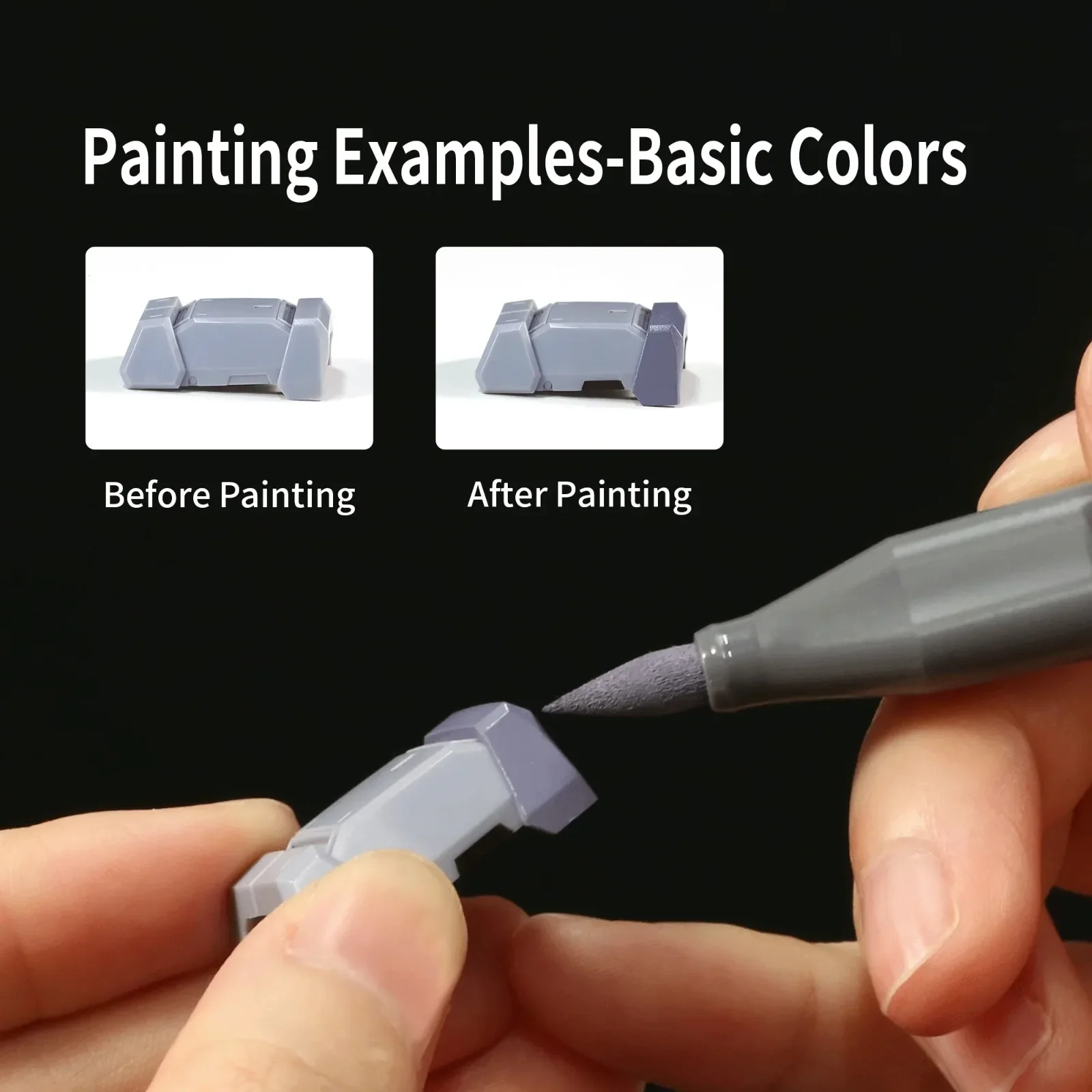 DSPIAE Soft Tip Water Based Ma - Model Kit Markers ulasan dan harga