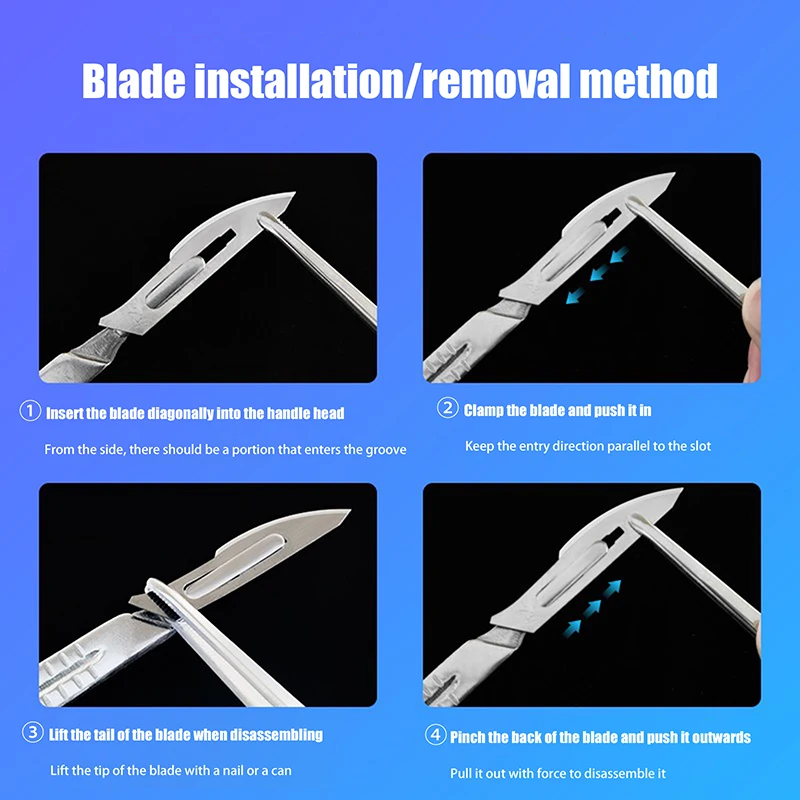 Utility Medical Surgical Knife - Hobby Knife Blade ulasan dan harga