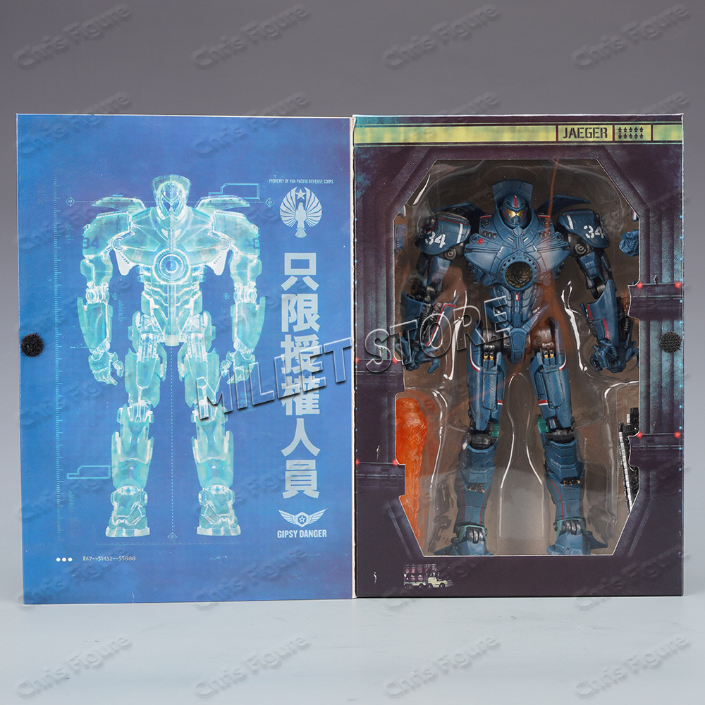 In Stock, Light-up 20cm NECA F - Model Kit Pacific Rim ulasan dan harga