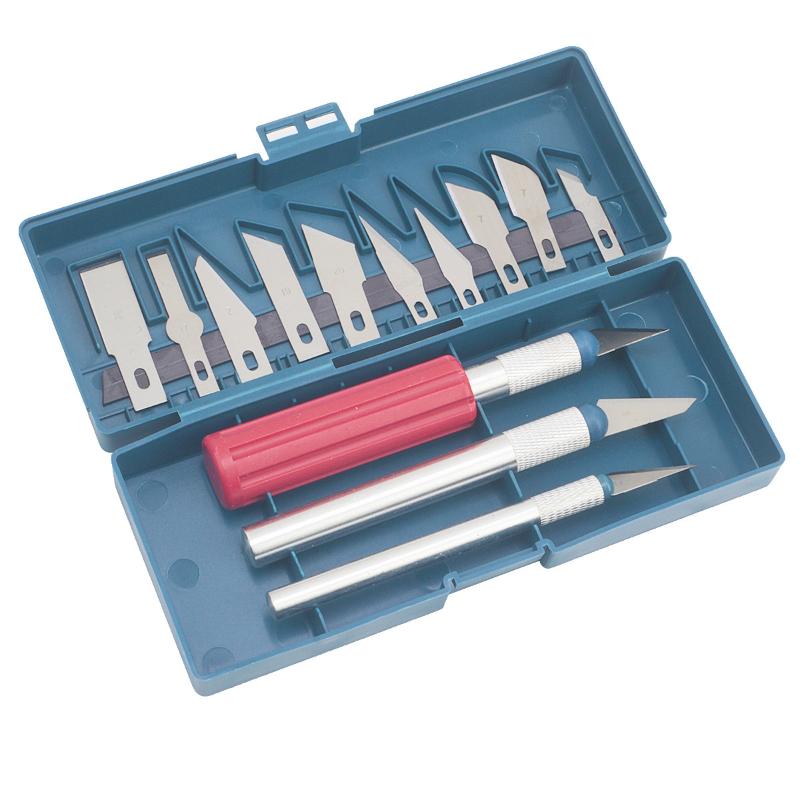 13-Piece Multi-Function Cutter - Hobby Knife Blade ulasan dan harga