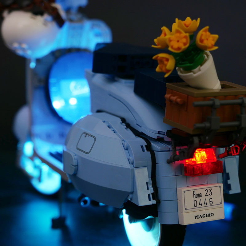 LED Light Kit For LEGO 10298 R - Model Kit Vespa ulasan dan harga