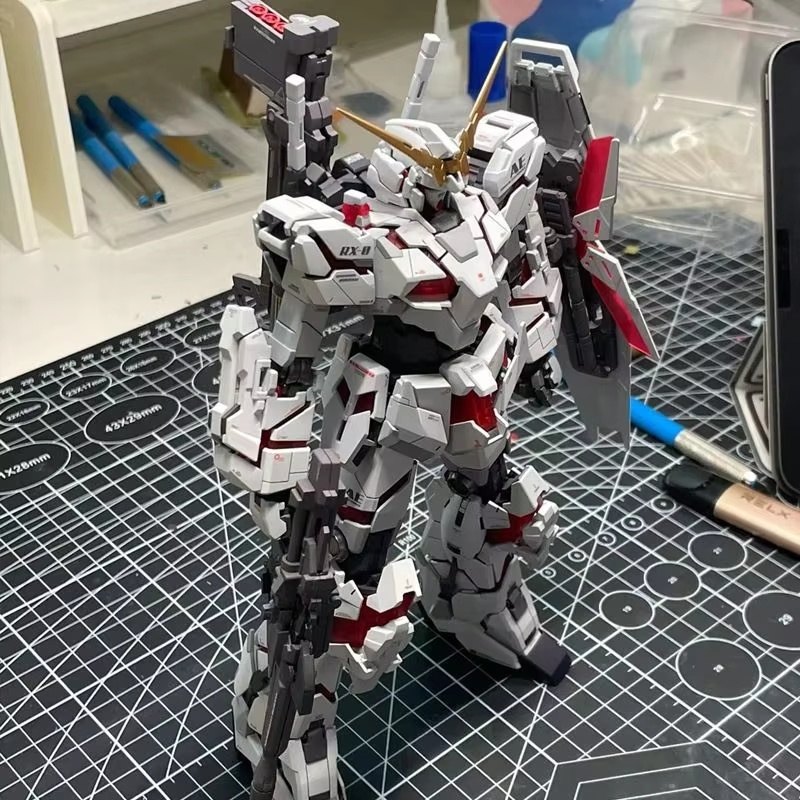 In Stock Hg 1/144 Rx-0 Unicorn - Model Kit Gundam Hg ulasan dan harga