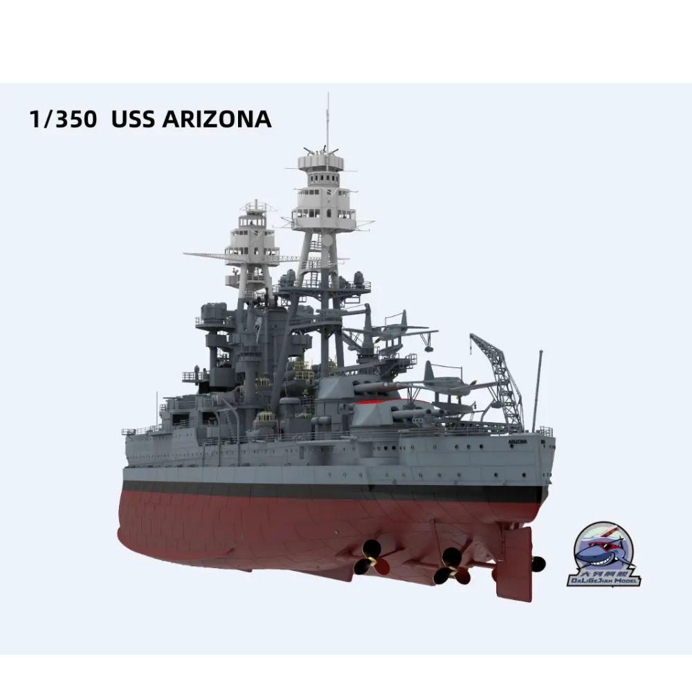 CY CY102 1/350 Scale USS ARIZO - Model Kit Uss Arizona ulasan dan harga