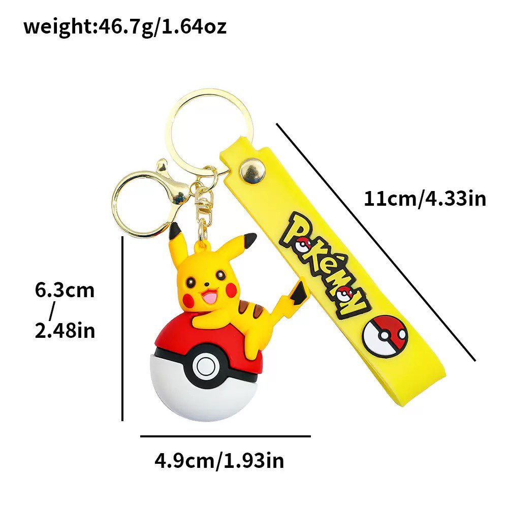 Pokémon Poké Ball Keychain Set - Model Kit Eevee ulasan dan harga