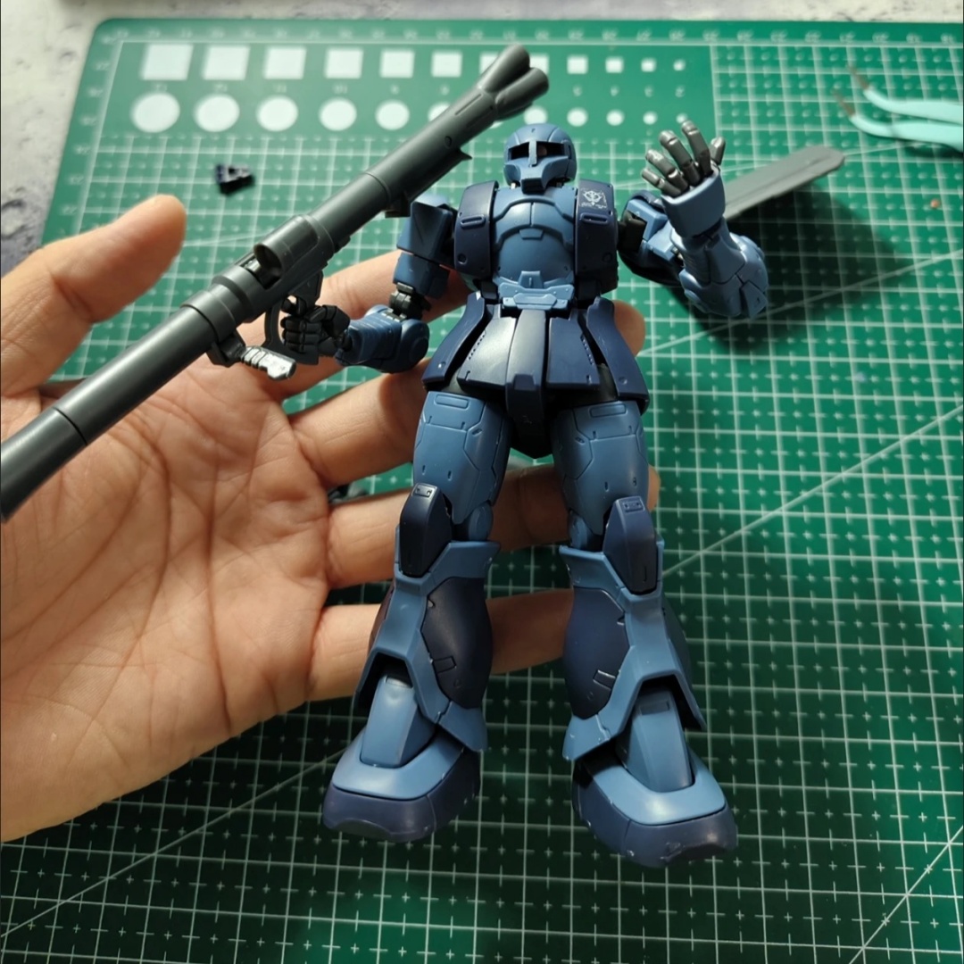 GTO MS-05 HG 1/144 Zaku Black  - Model Kit Gundam Hg ulasan dan harga