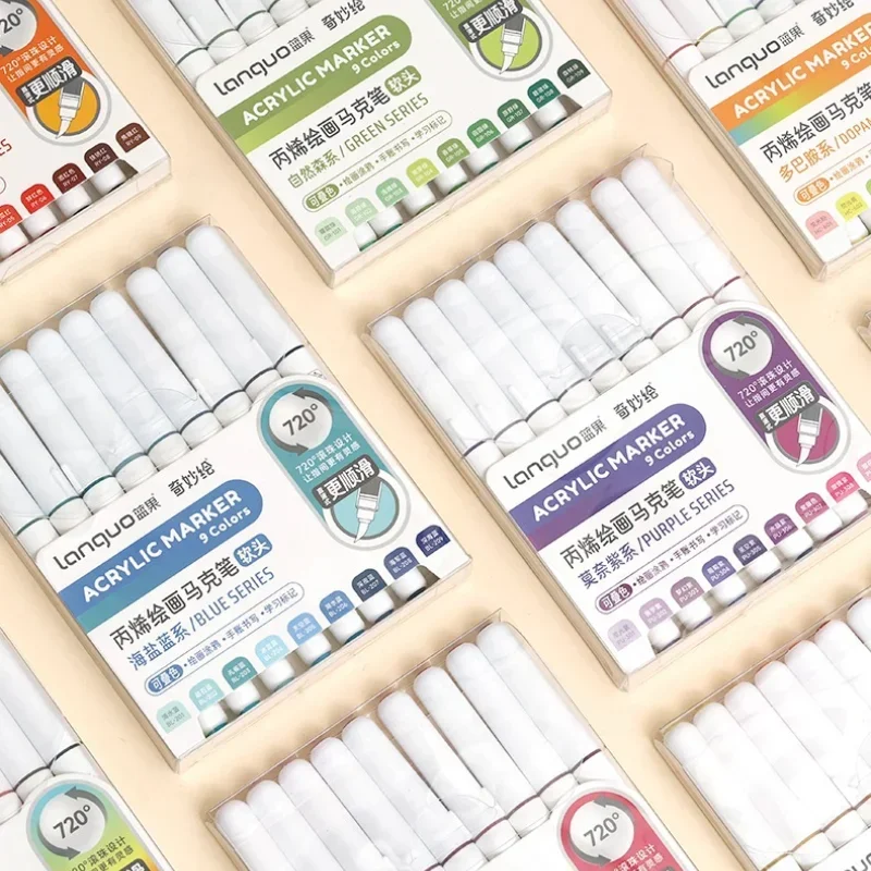 LANGUO 171/9 Colors Direct Liq - Model Kit Markers ulasan dan harga