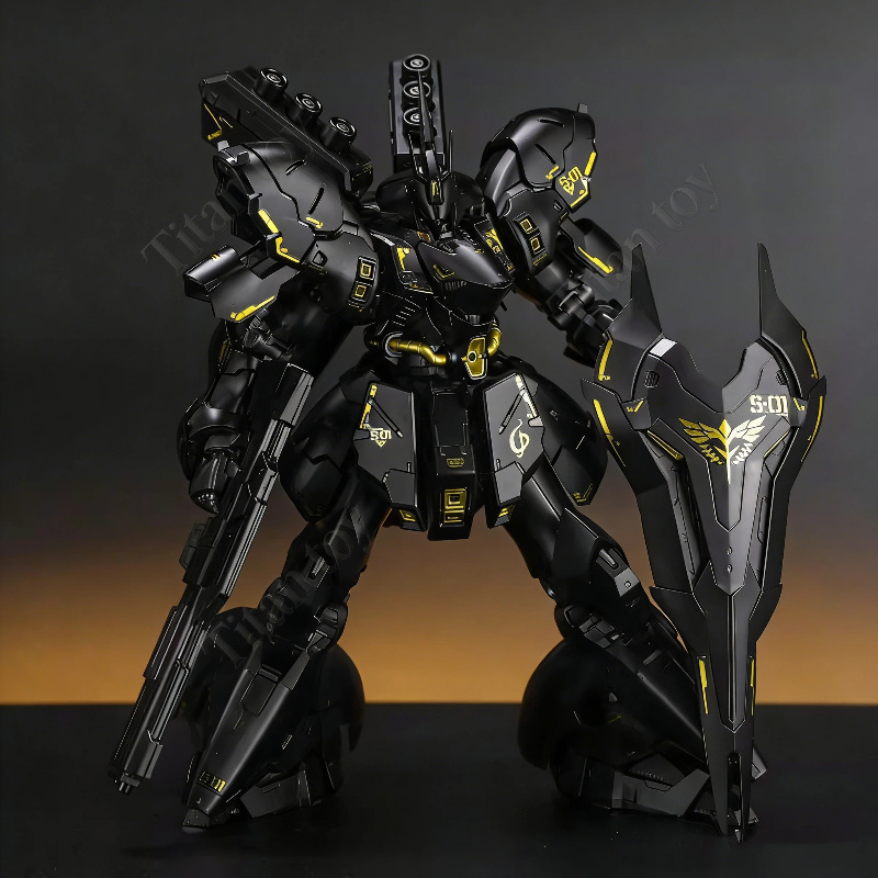 1/144 Black Gold Version Mecha - Model Kit Water Decal ulasan dan harga