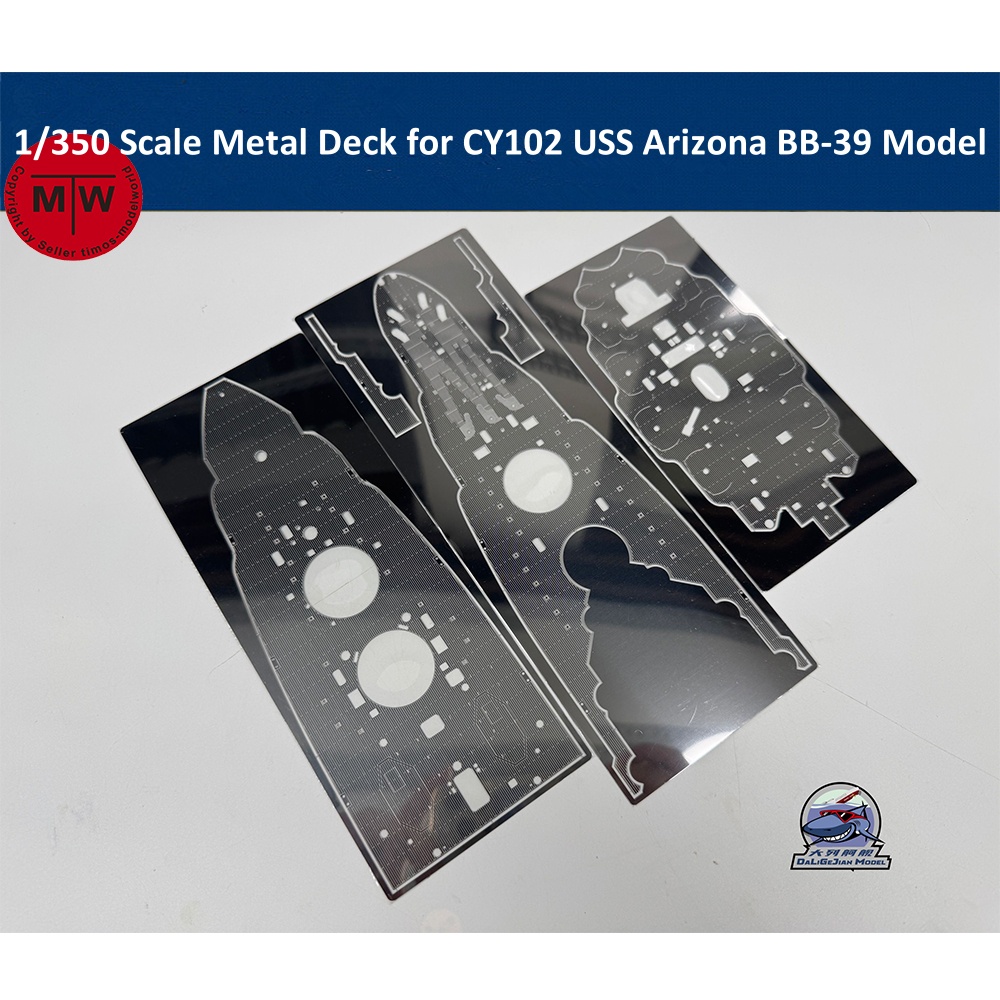 1/350 Scale Metal Deck for CY1 - Model Kit Uss Arizona ulasan dan harga