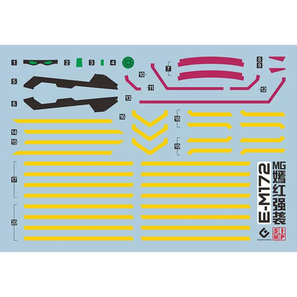 EVO Model Decals Water Slide D - Model Kit Decals ulasan dan harga