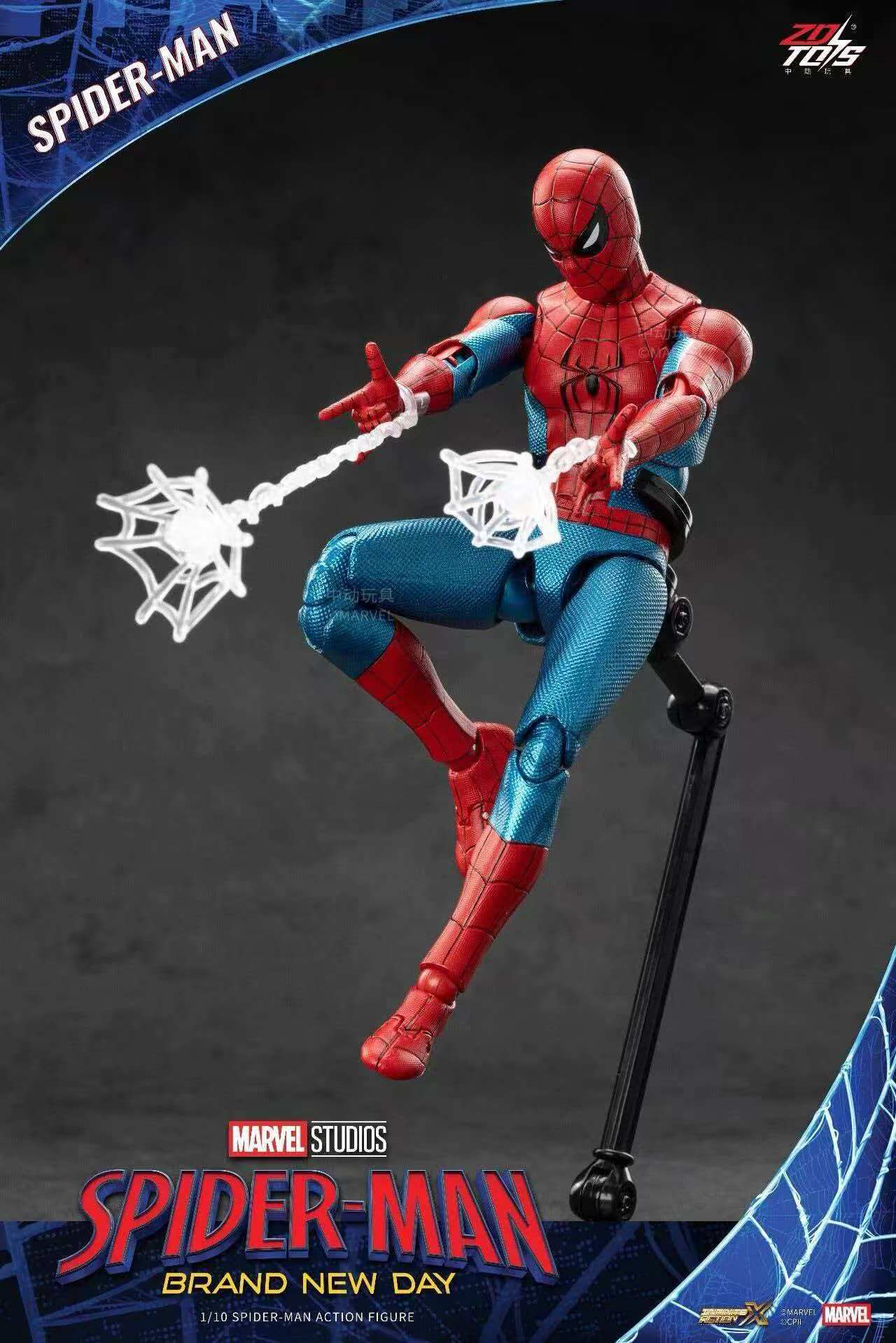 Original ZD Toys Spider Man Br - Model Kit Spiderman ulasan dan harga